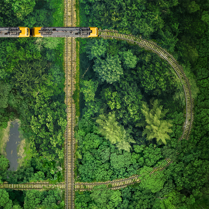 Naše železniční přepravní síť s více než 700 linkami zajišťuje celočínské pokrytí